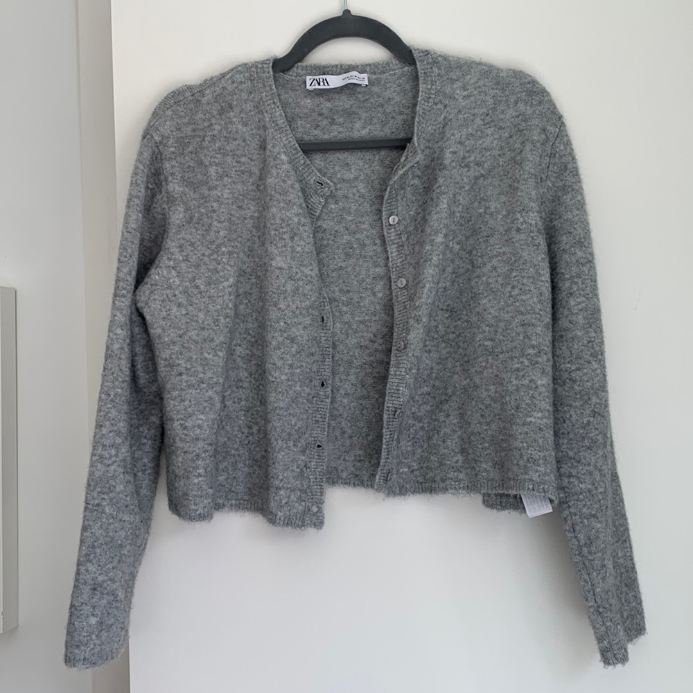 Zara gray cardigan